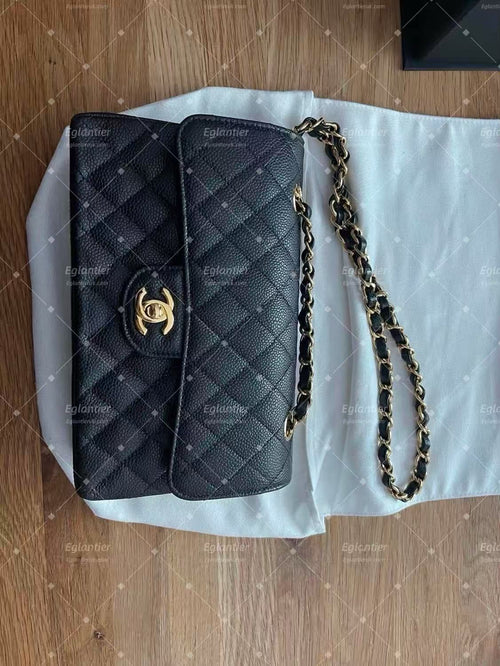 Chanel Classic Double Flap Bag | Small | Caviar Leather | Pre-Owned
