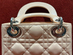 Lady dior mini pink patent leather