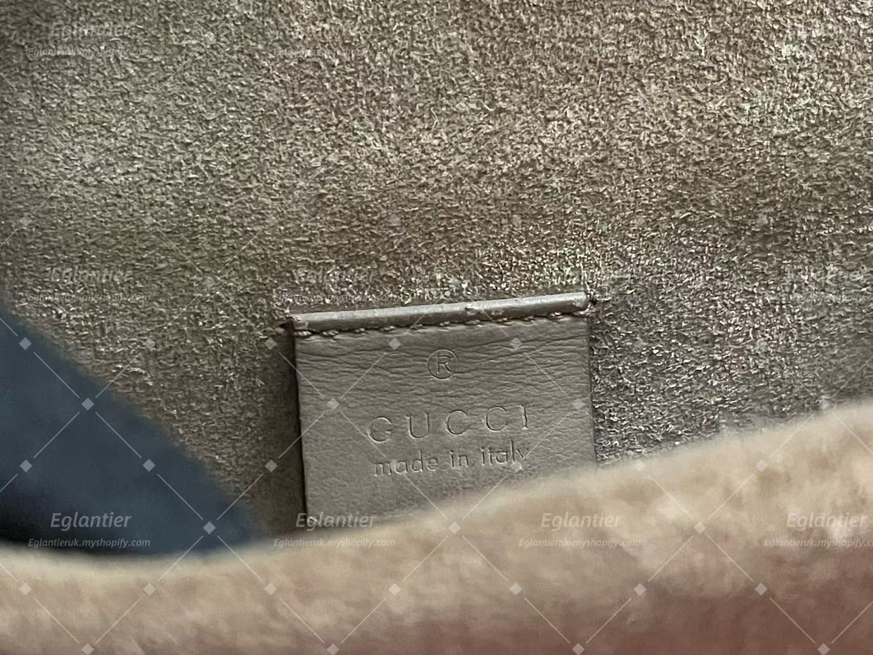 Gucci Dionysus GG Shoulder Bag Small Beige/Ebony Canvas