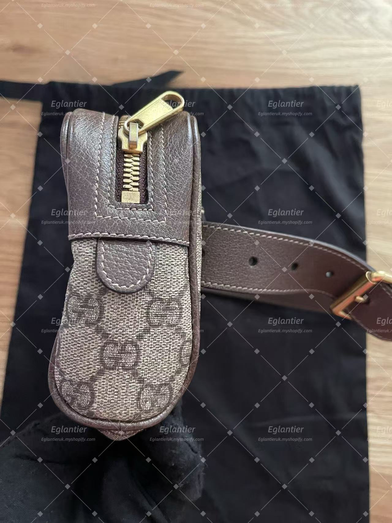 Gucci GG Supreme Monogram Web Small Ophidia Belt Bag