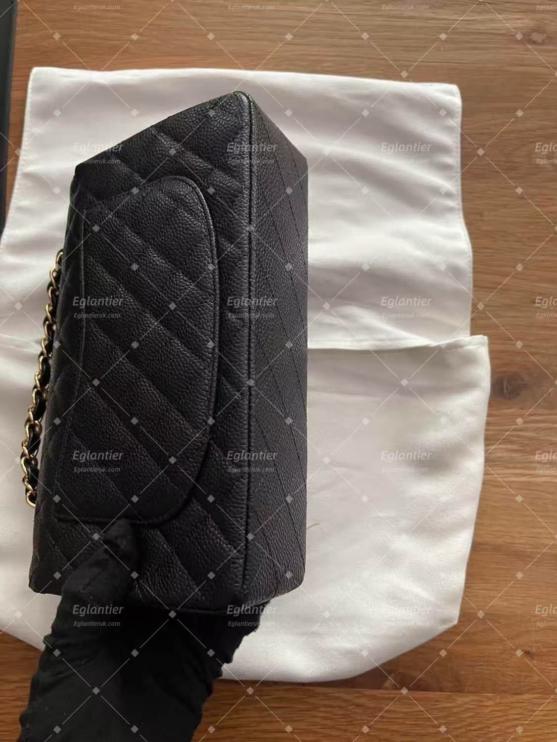 Chanel Classic Double Flap Bag | Small | Caviar Leather | Pre-Owned