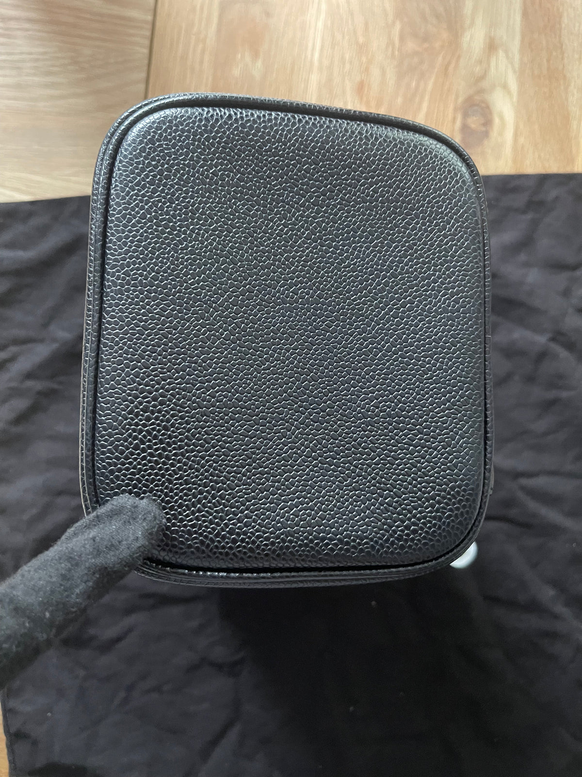 chanel bag caviar leather