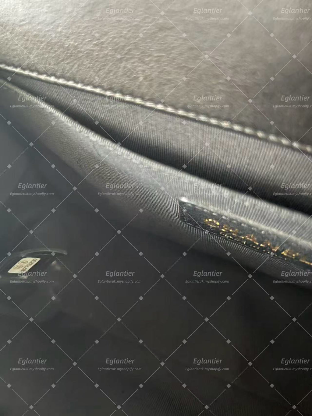 Chanel Leboy flap bag black lambskin medium gold hardware