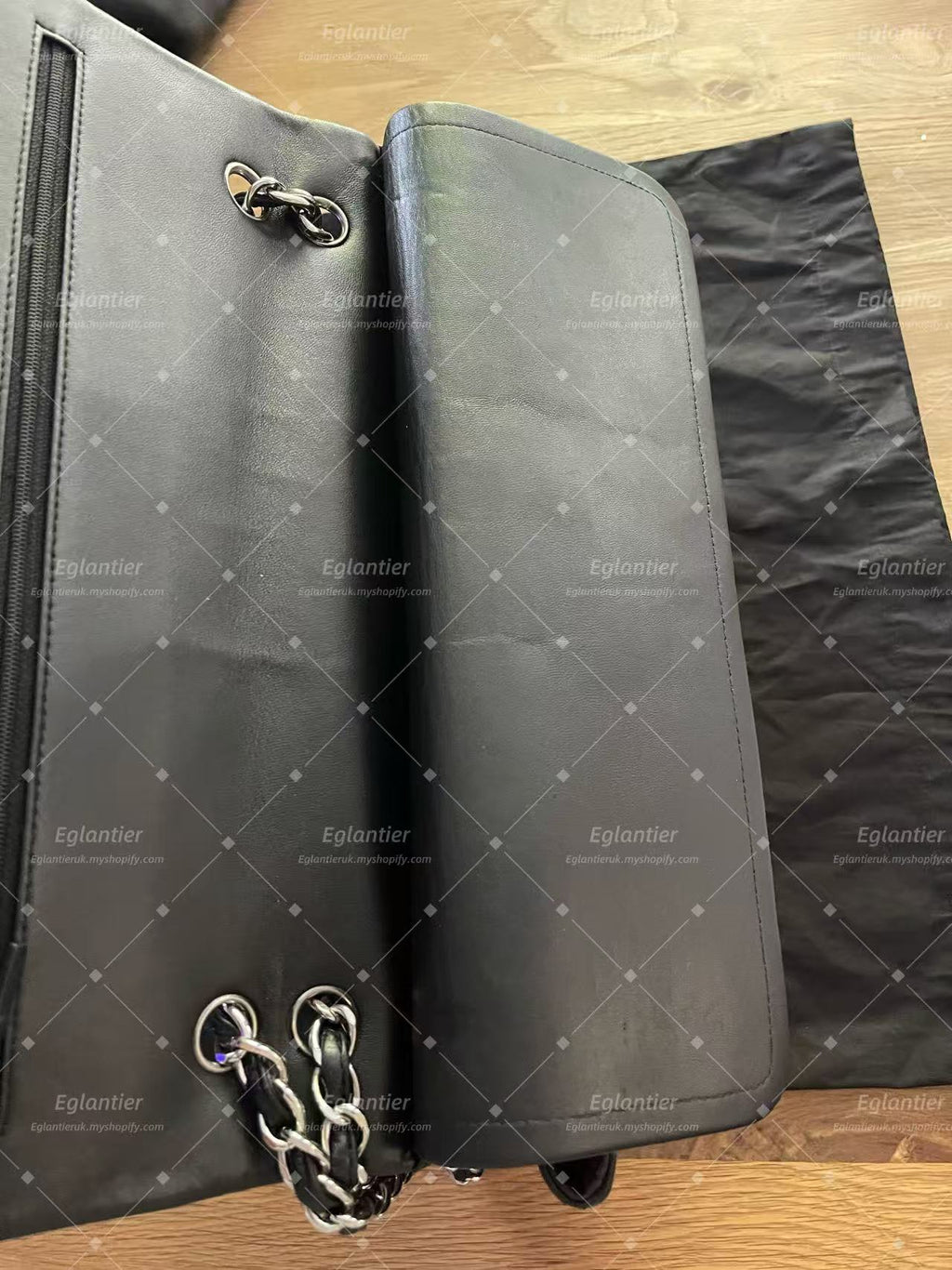 Chanel Timeless Classic flap maxi  lambskin black