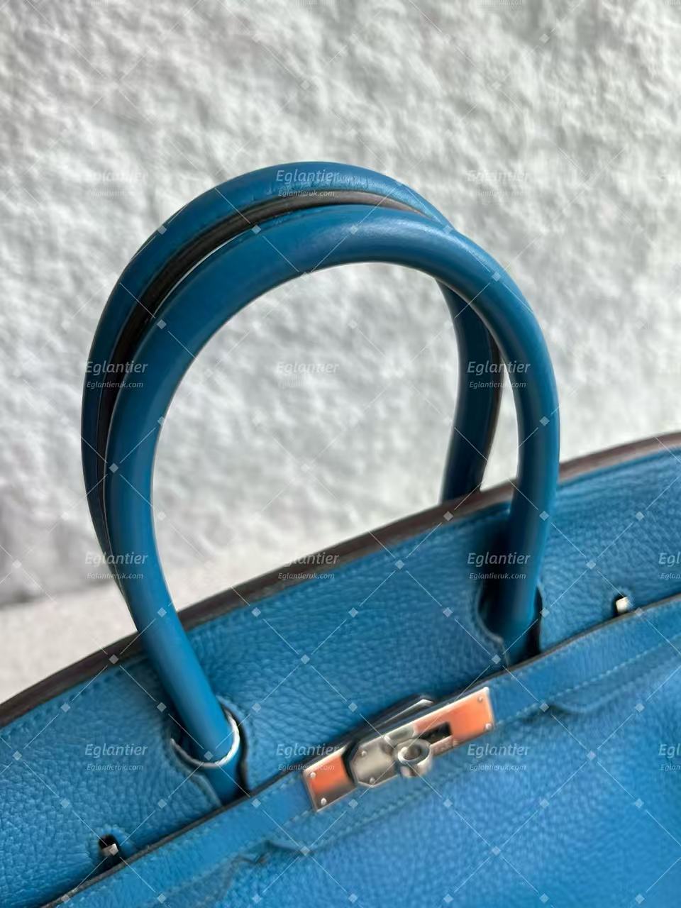 Hermès Birkin 30 Blue Togo Leather Palladium Hardware | Authentic Pre-Owned