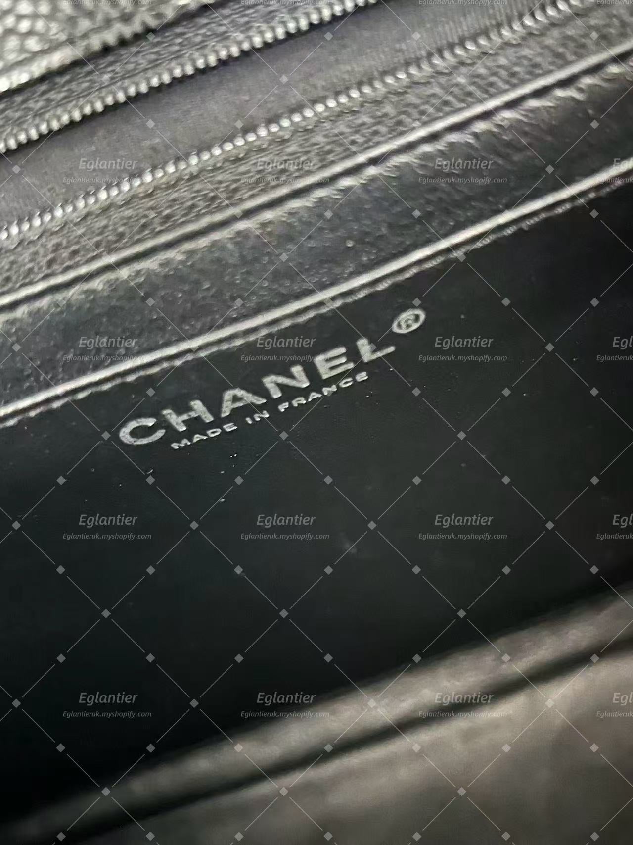 Chanel Timeless Classic single flap bag caviar black jumbo