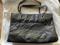 chanel CC shopping tote bag