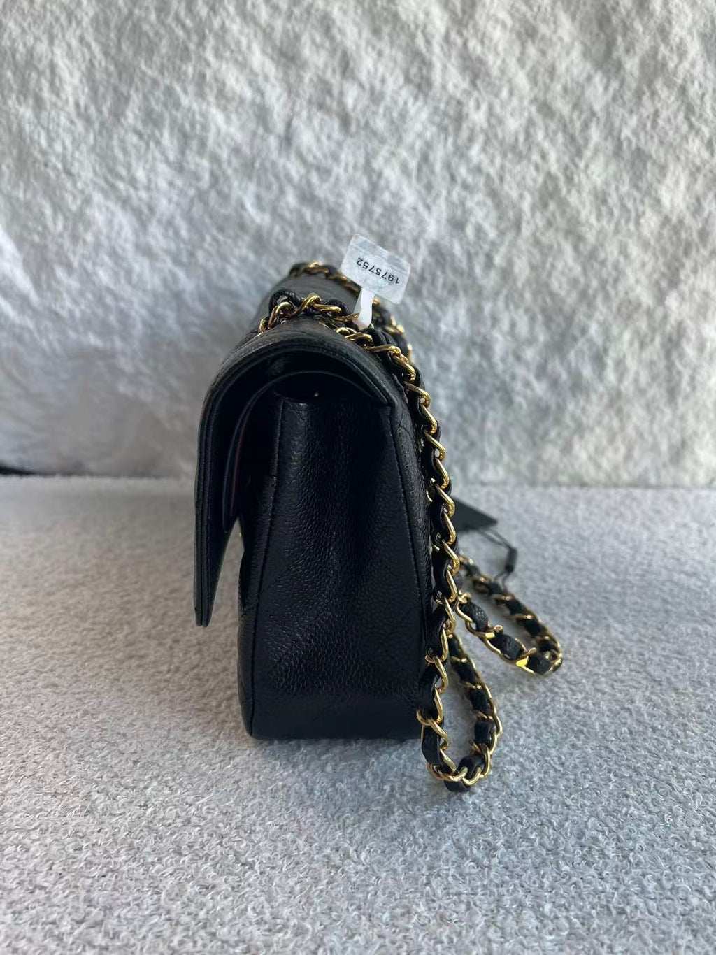 Chanel Timeless Classic Double Flap | Medium | Black Caviar | Gold Hardware | Microchip | Pre-Owned