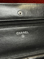 Chanel Timeless Wallet On Chain WOC lambskin silver hardware