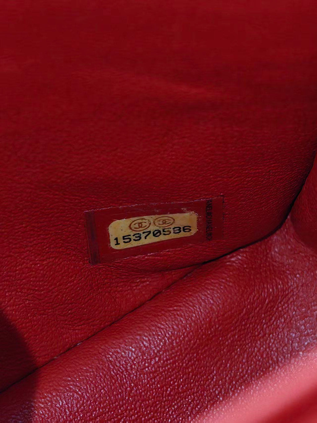 Chanel Timeless Classic Double Flap Bag | red | Pre-Owned