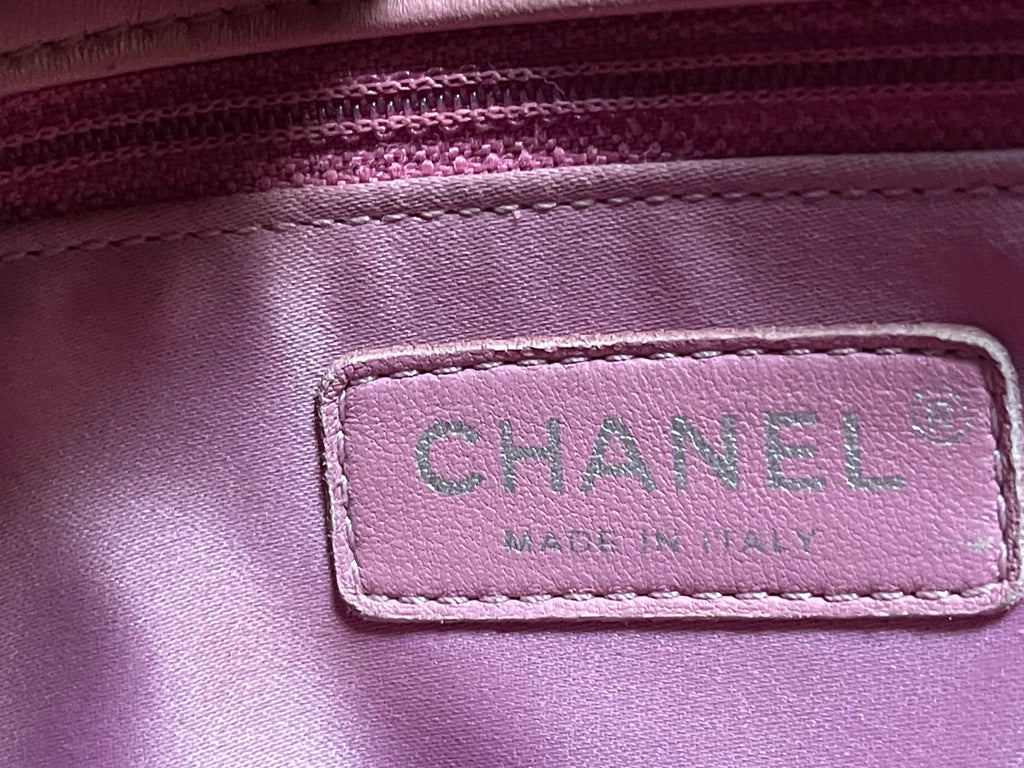 chanel flap bag pink medium lambskin