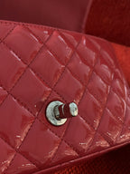 Chanel Timeless Classic flap mini rectangle patent pink