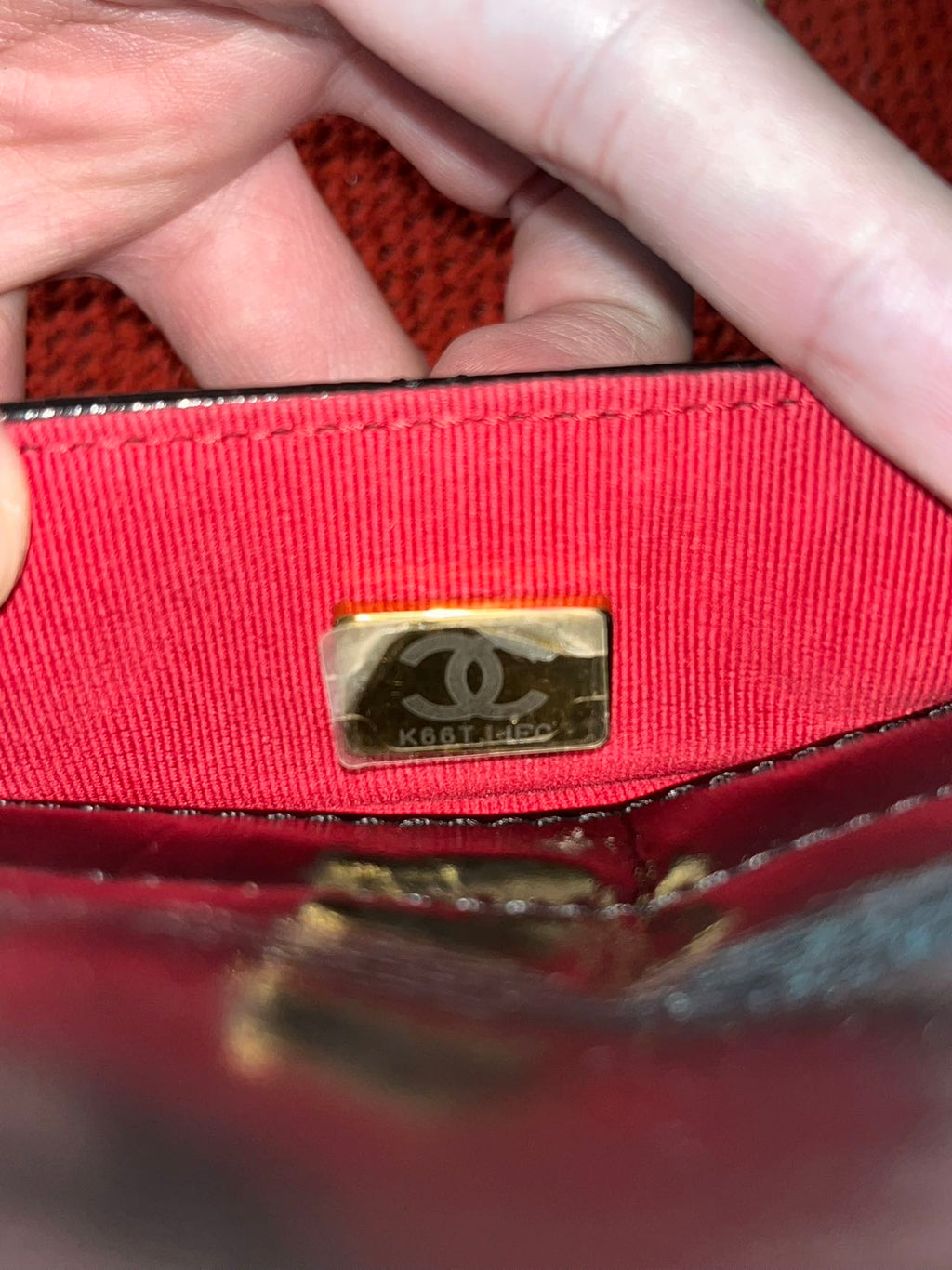 Chanel small hobo bag black crinkled calfskin gold hardware