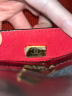 Chanel small hobo bag black crinkled calfskin gold hardware