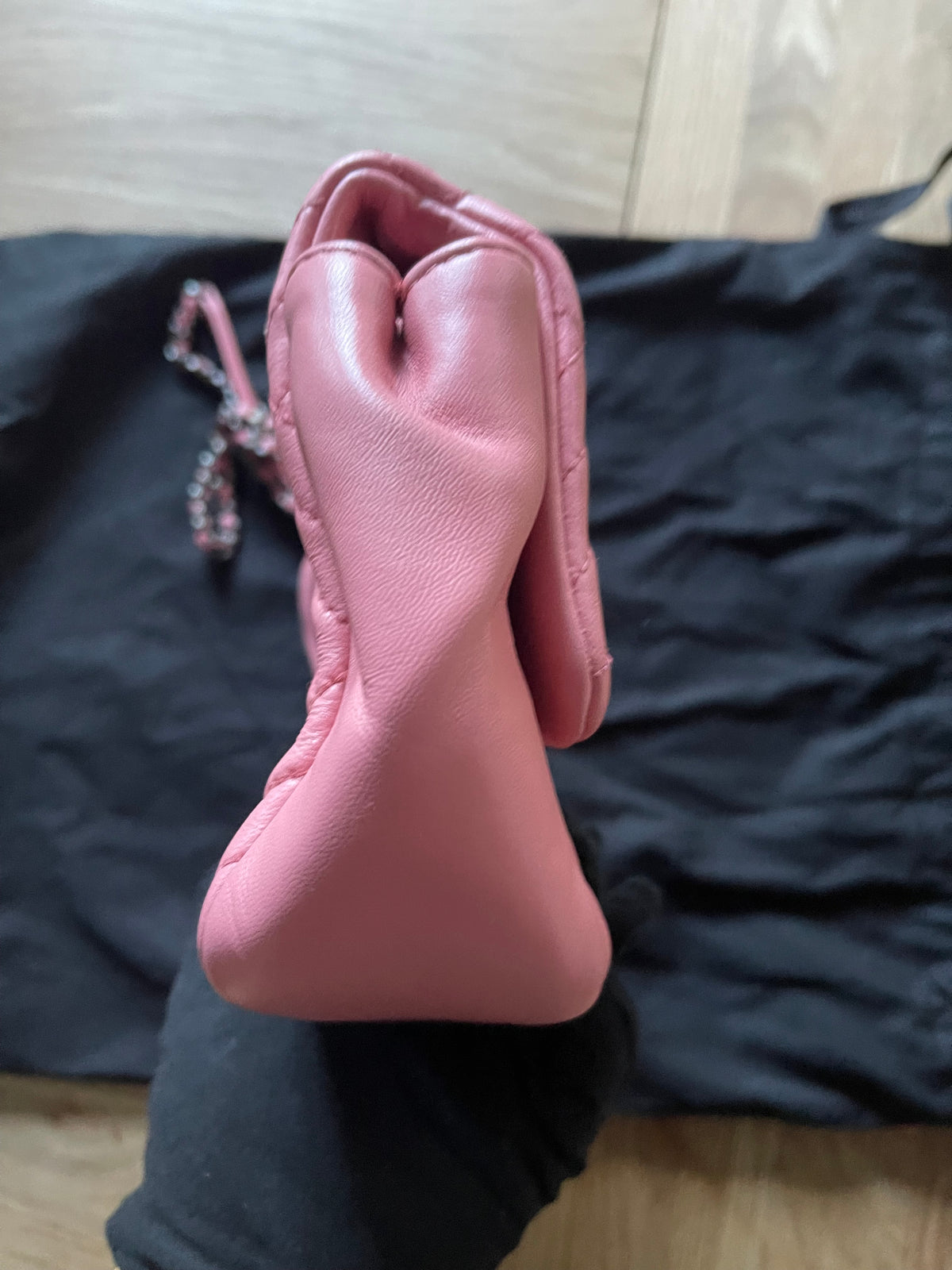 chanel flap bag pink medium lambskin