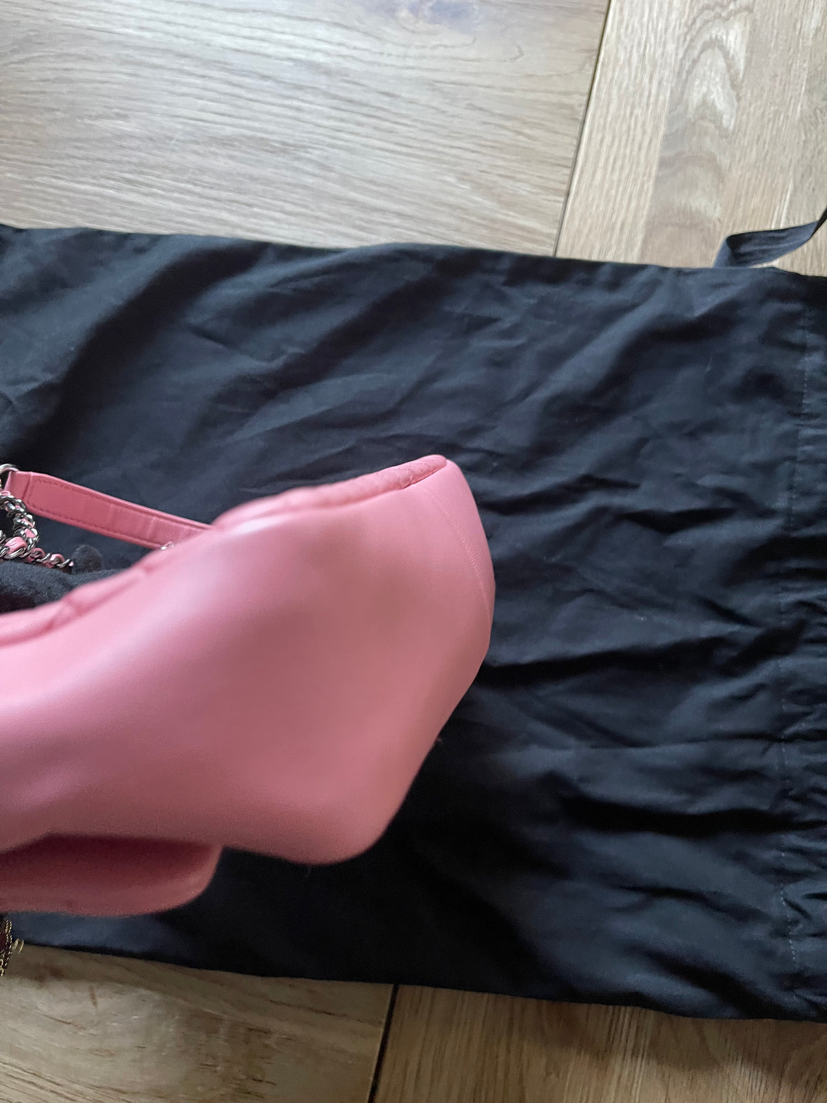 chanel flap bag pink medium lambskin