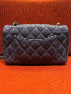 Chanel Timeless Classic flap mini rectangle patent purple