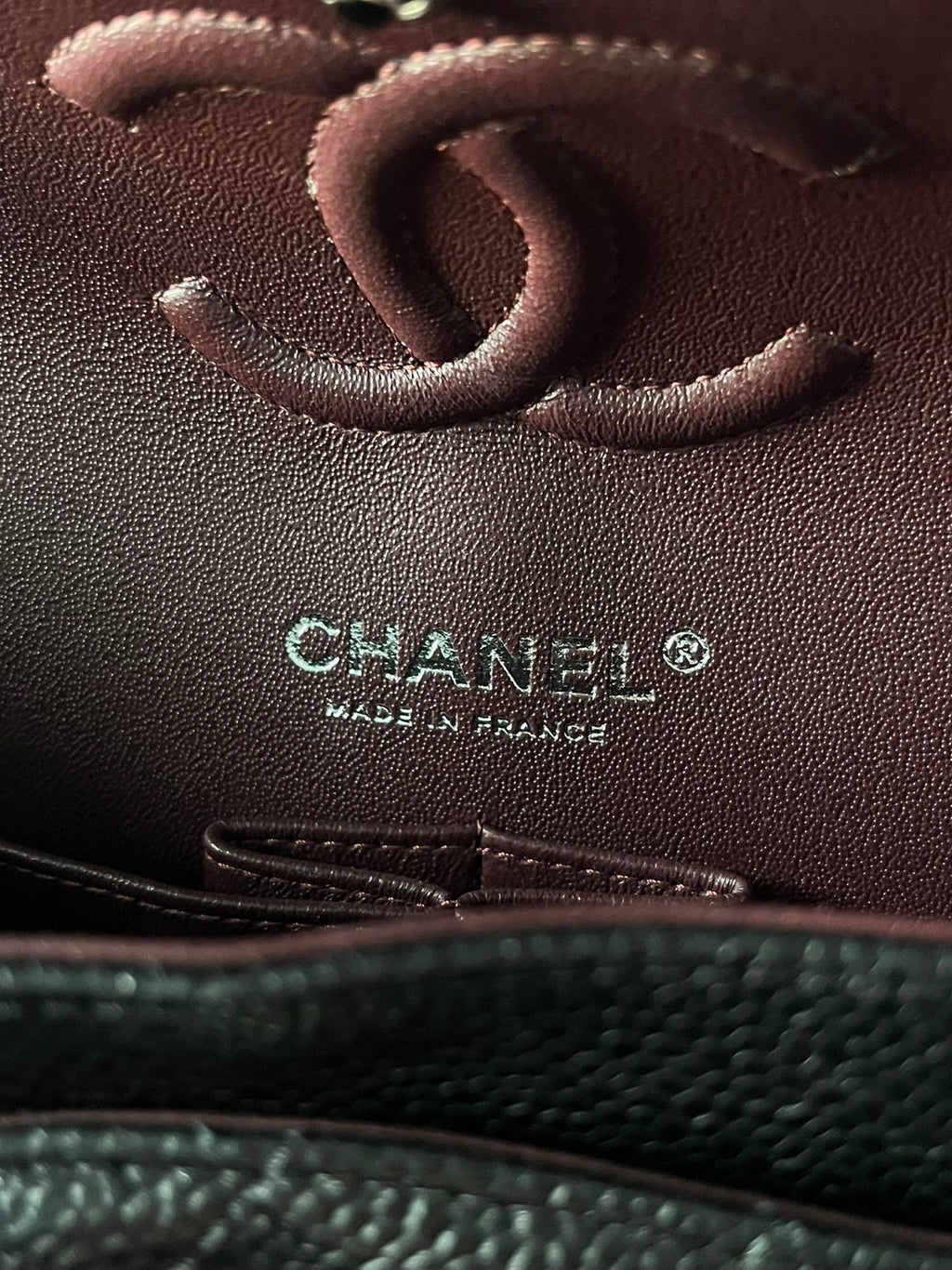 Chanel Timeless Classic Double Flap | small| Black Caviar | silver Hardware | Pre-Owned|microchip year 2023