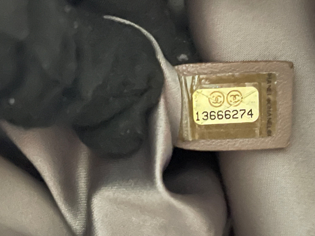 chanel CC shopping tote bag