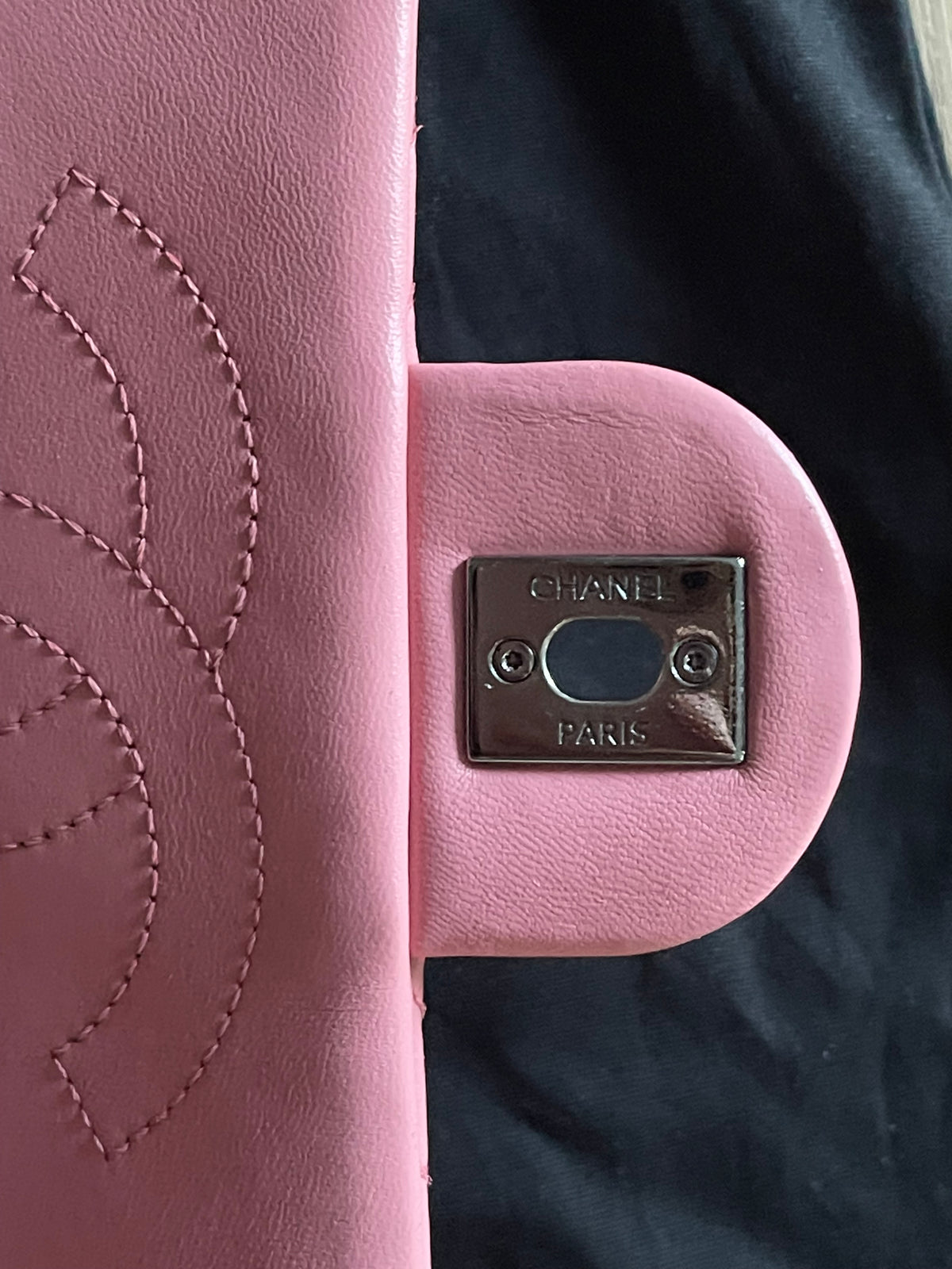 chanel flap bag pink medium lambskin