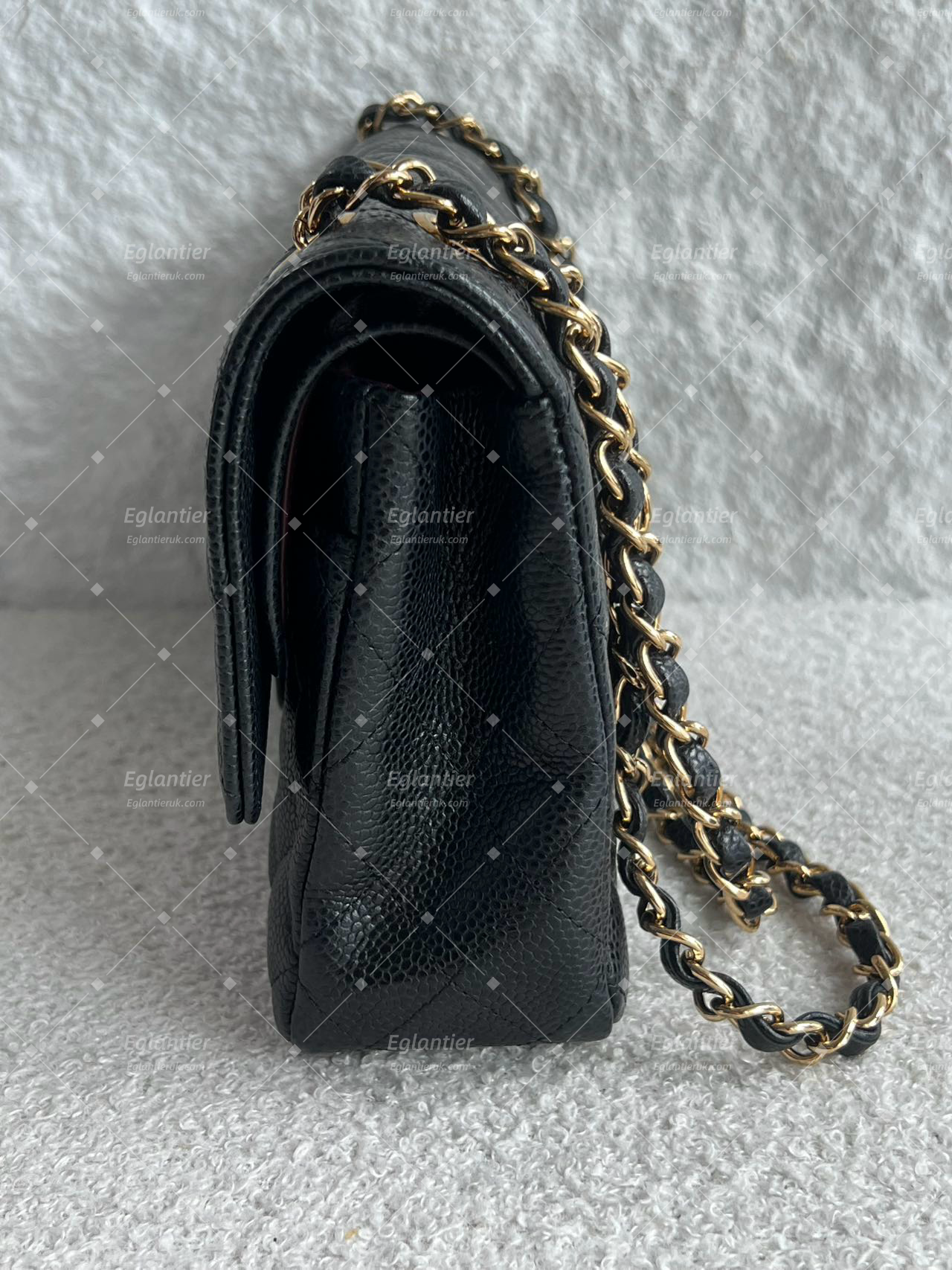 Chanel Timeless Classic Double Flap | Medium | Black Caviar | Gold Hardware | Pre-Owned|