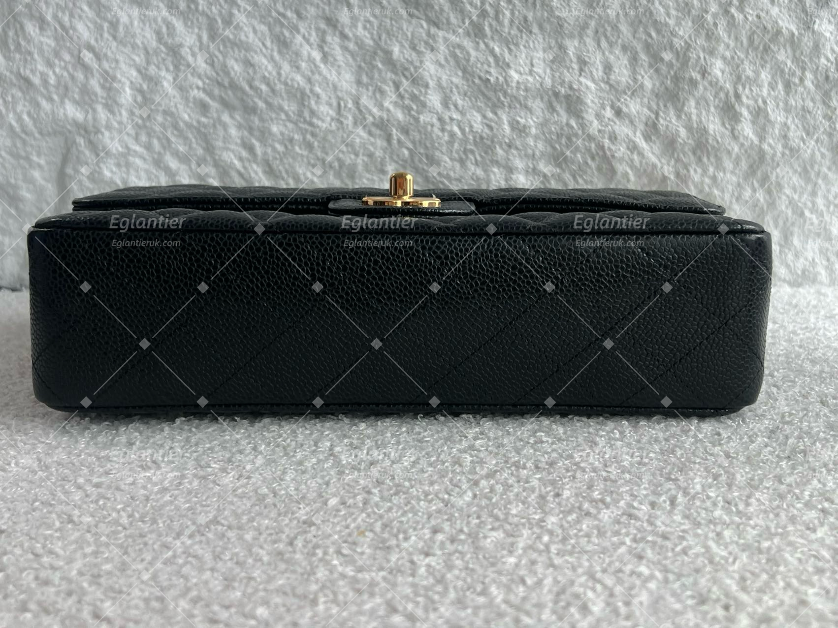 Chanel Timeless Classic Double Flap | Medium | Black Caviar | Gold Hardware | Pre-Owned|