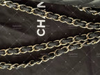 Chanel Timeless Classic double flap bag black jumbo gold hardware lambskin