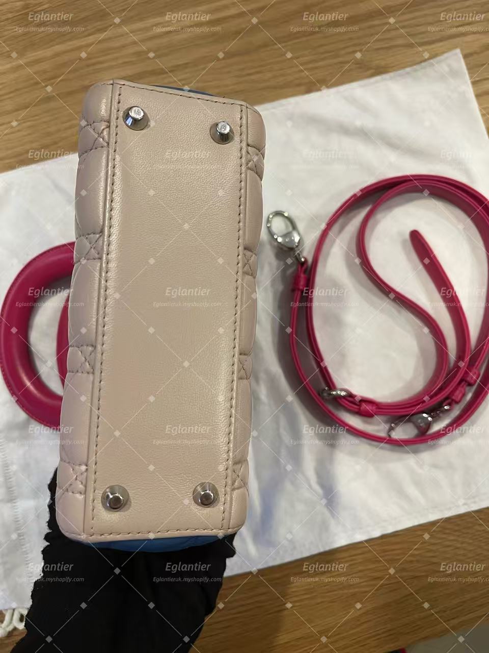 Lady dior mini lambskin