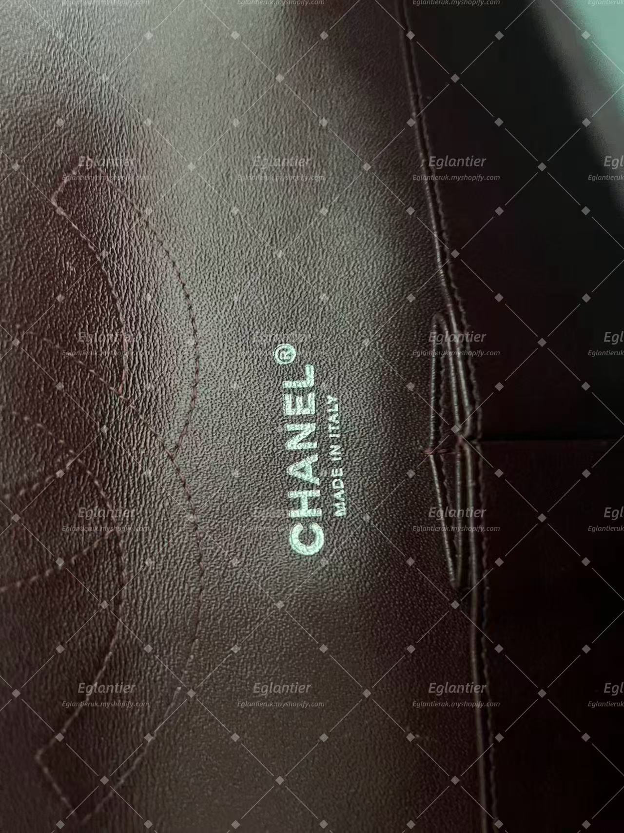 Chanel classic double flap bag lambskin jumbo