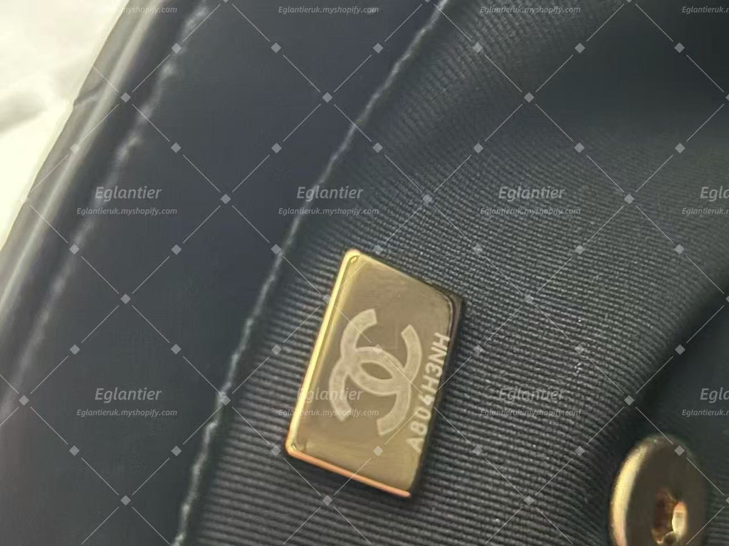 Chanel mini square flap bag lambskin gold hardware