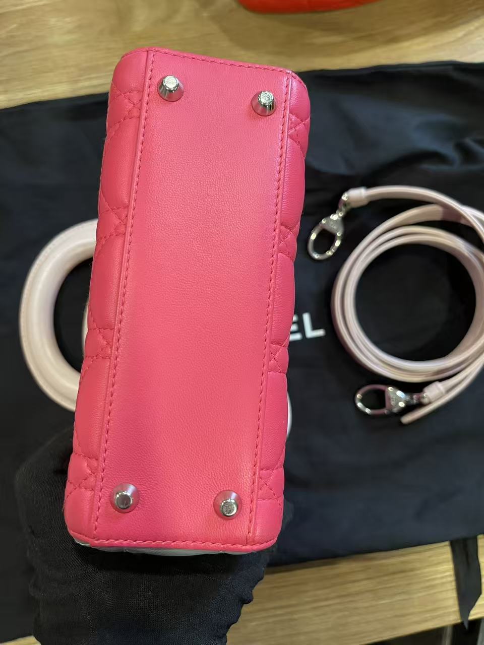 lady dior mini lambskin