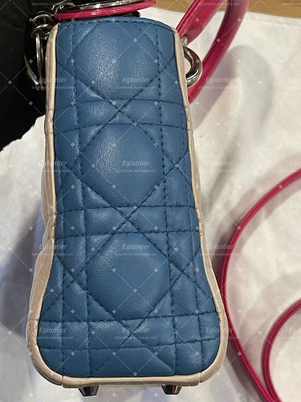 Lady dior mini lambskin