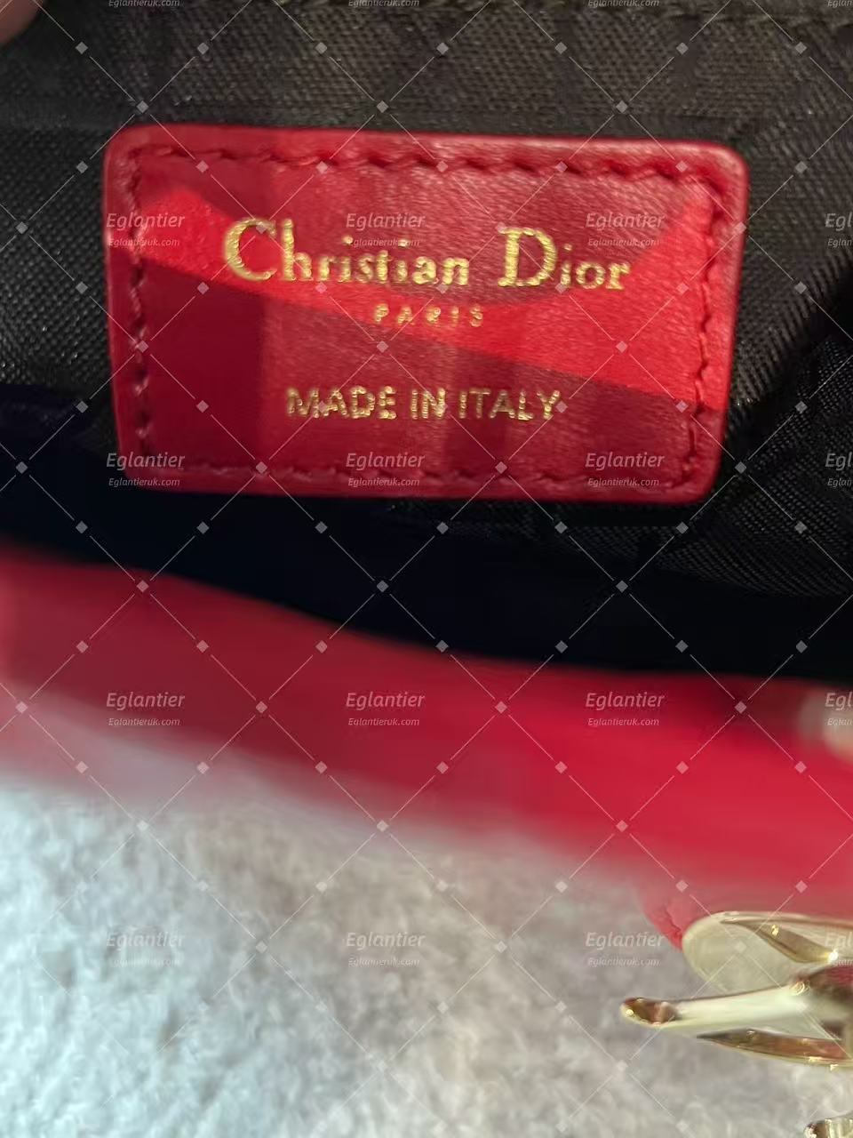 lady dior mini lambskin gold hardware