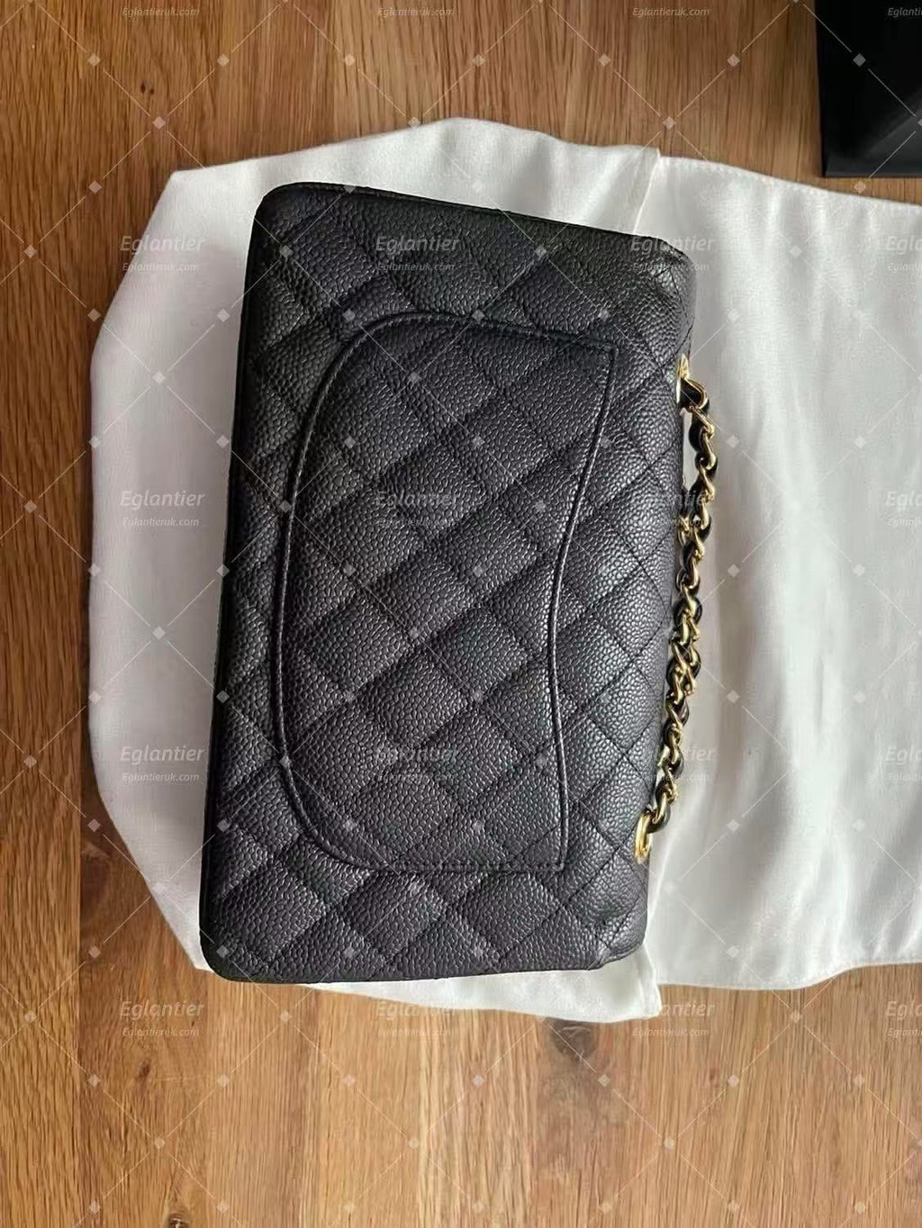 Chanel Classic Double Flap Bag | Small | Caviar Leather | Pre-Owned