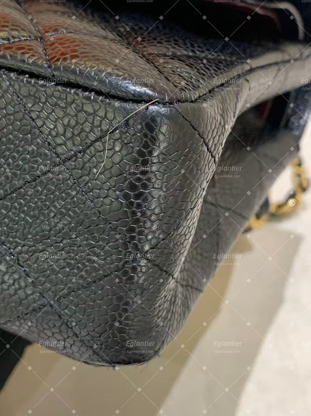 Chanel Classic Double Flap Bag | Small | Caviar Leather | Pre-Owned