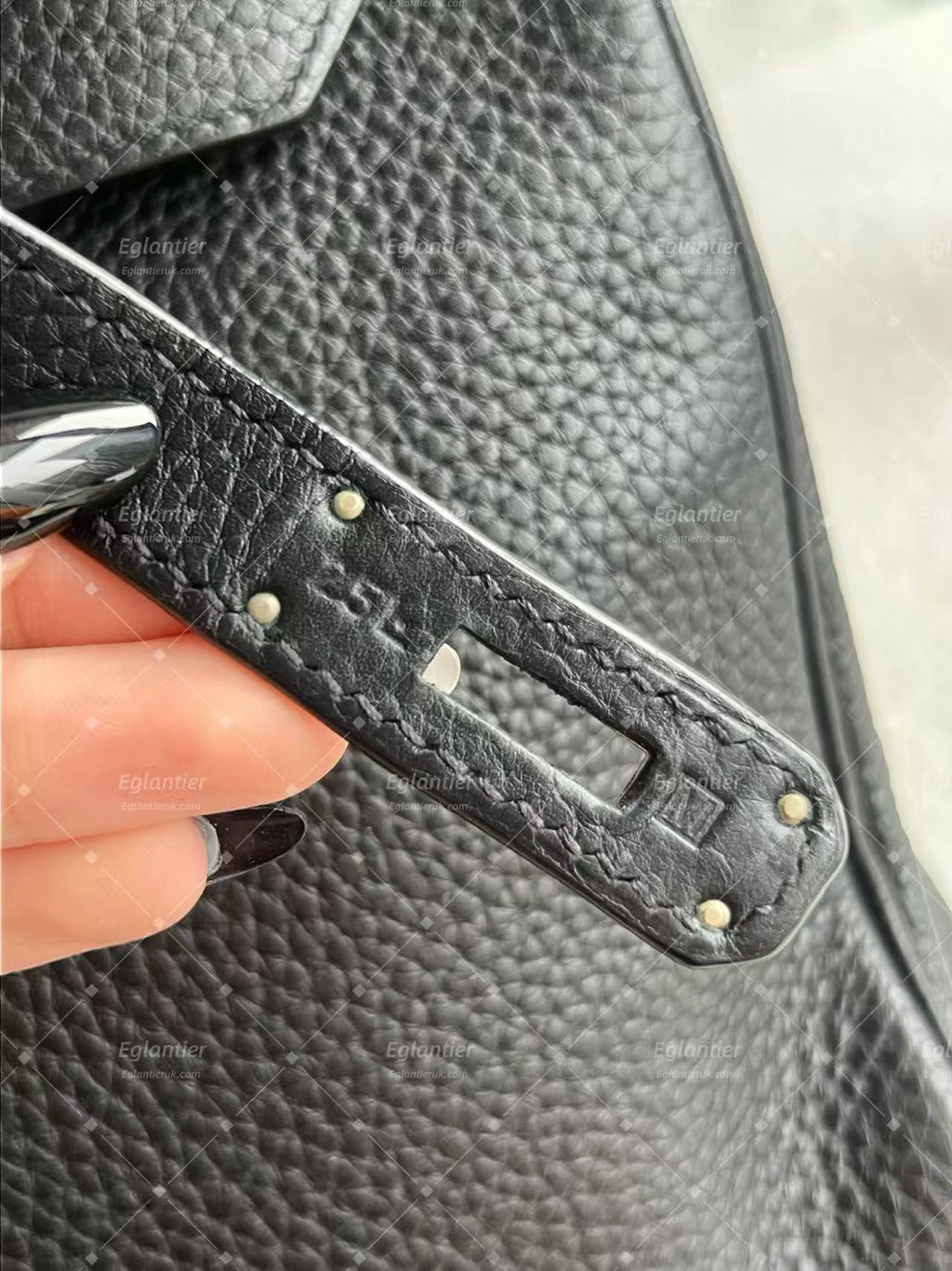 Hermès Birkin 40 Black Togo Leather Palladium Hardware | Authentic Pre-Owned
