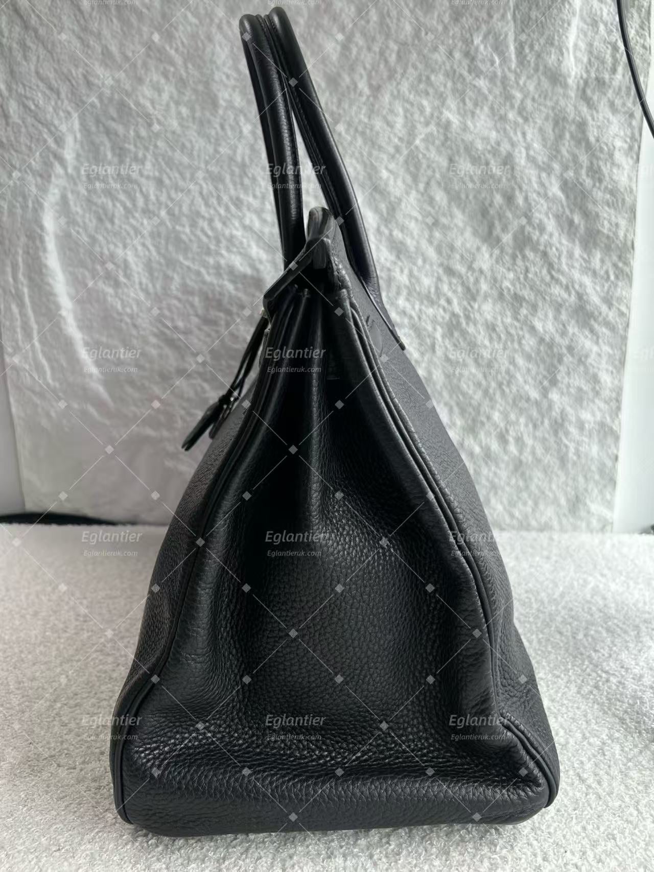 Hermès Birkin 40 Black Togo Leather Palladium Hardware | Authentic Pre-Owned
