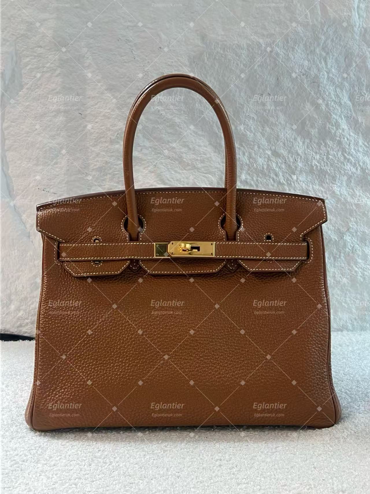 Hermès Birkin 30 Gold Togo Leather Gold Hardware | Authentic Pre-Owned