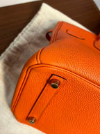 Hermès Birkin 30 Orange H Togo Leather Gold Hardware | Authentic Pre-Owned