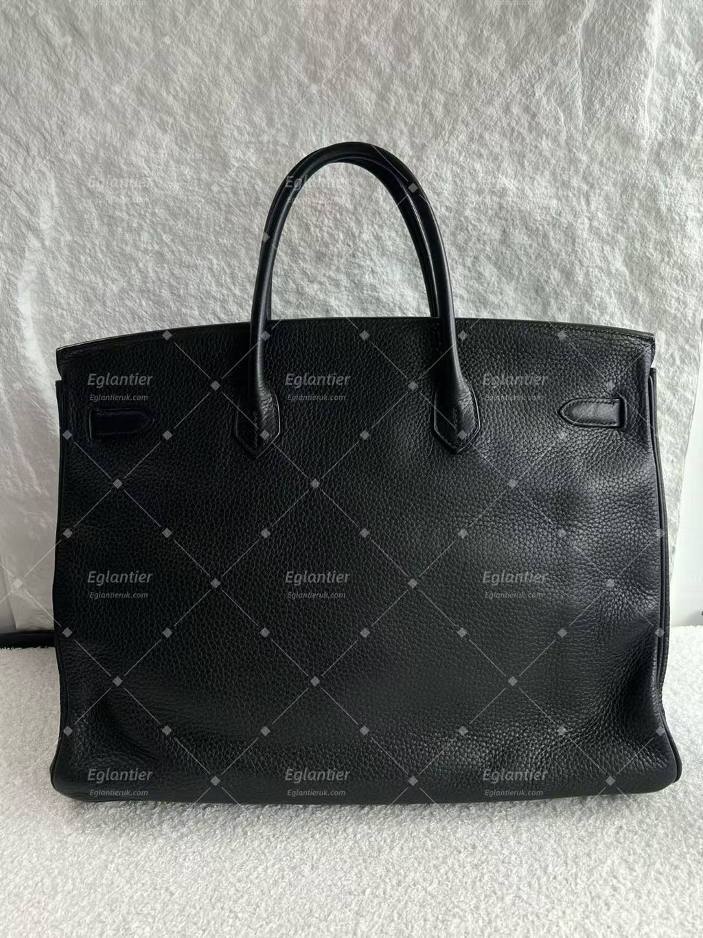 Hermès Birkin 40 Black Togo Leather Palladium Hardware | Authentic Pre-Owned