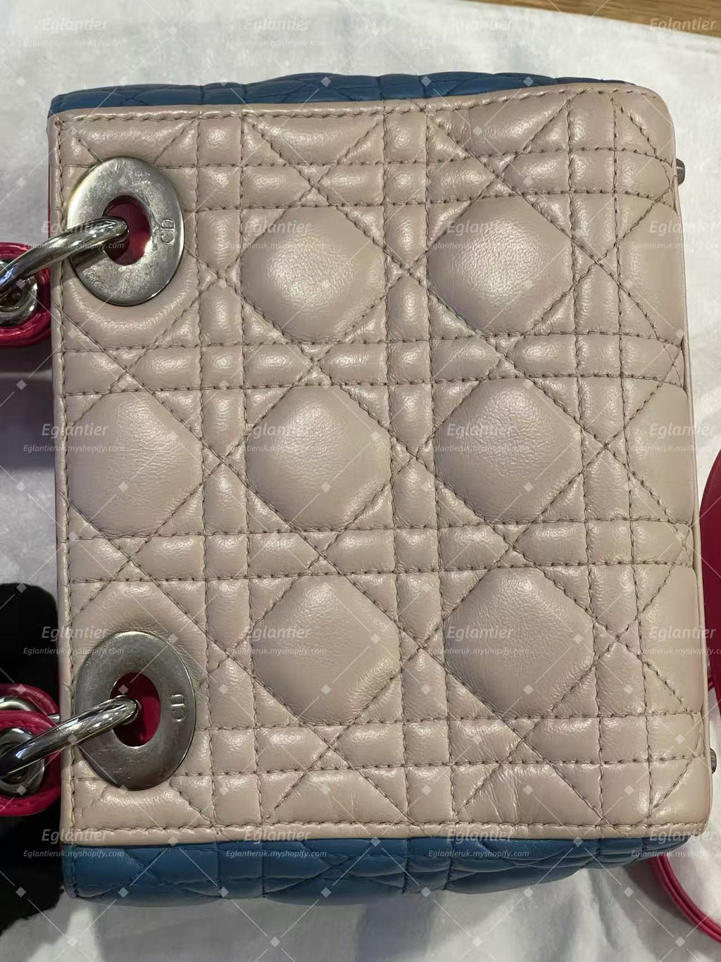 Lady dior mini lambskin