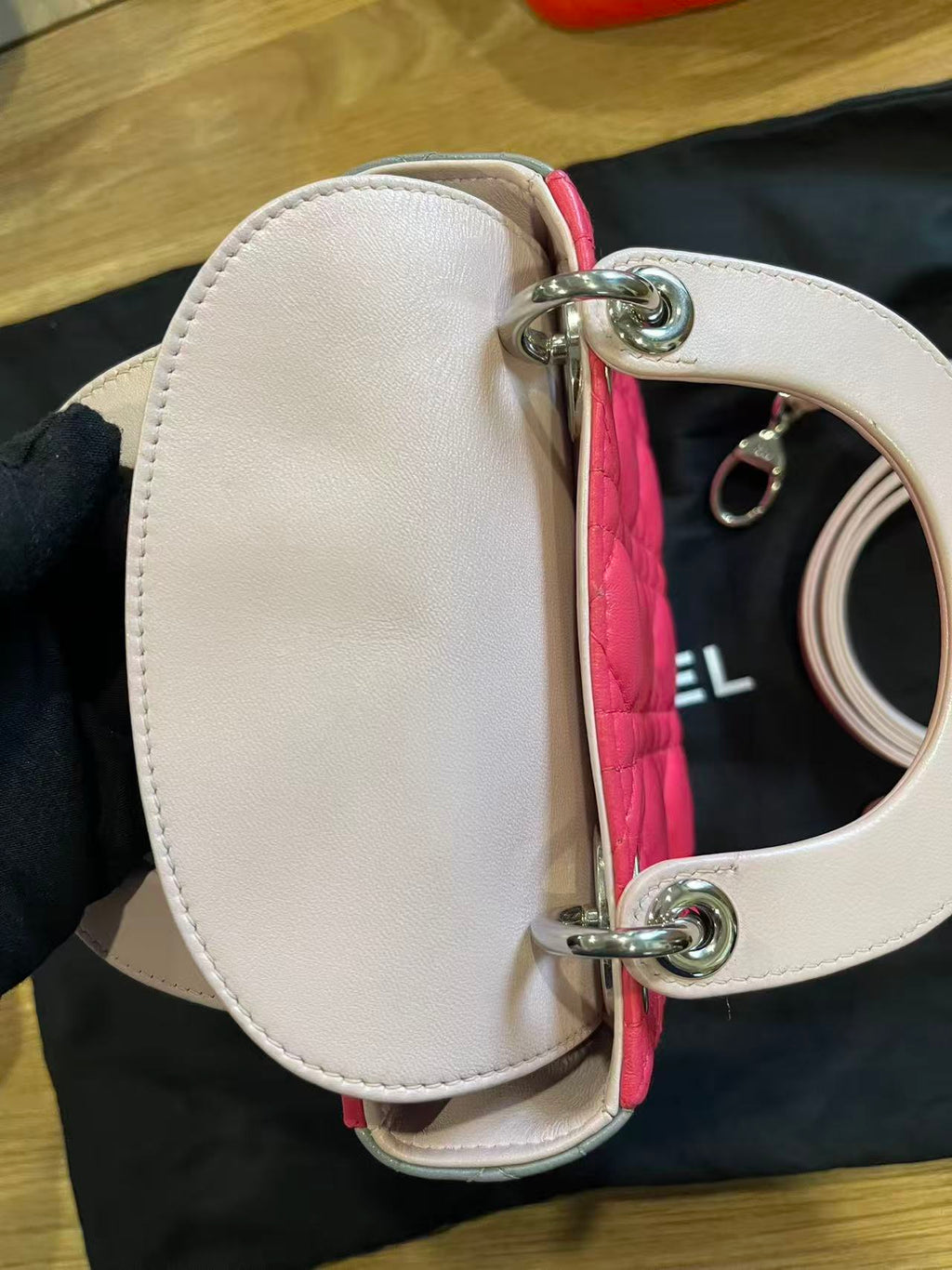 lady dior mini lambskin