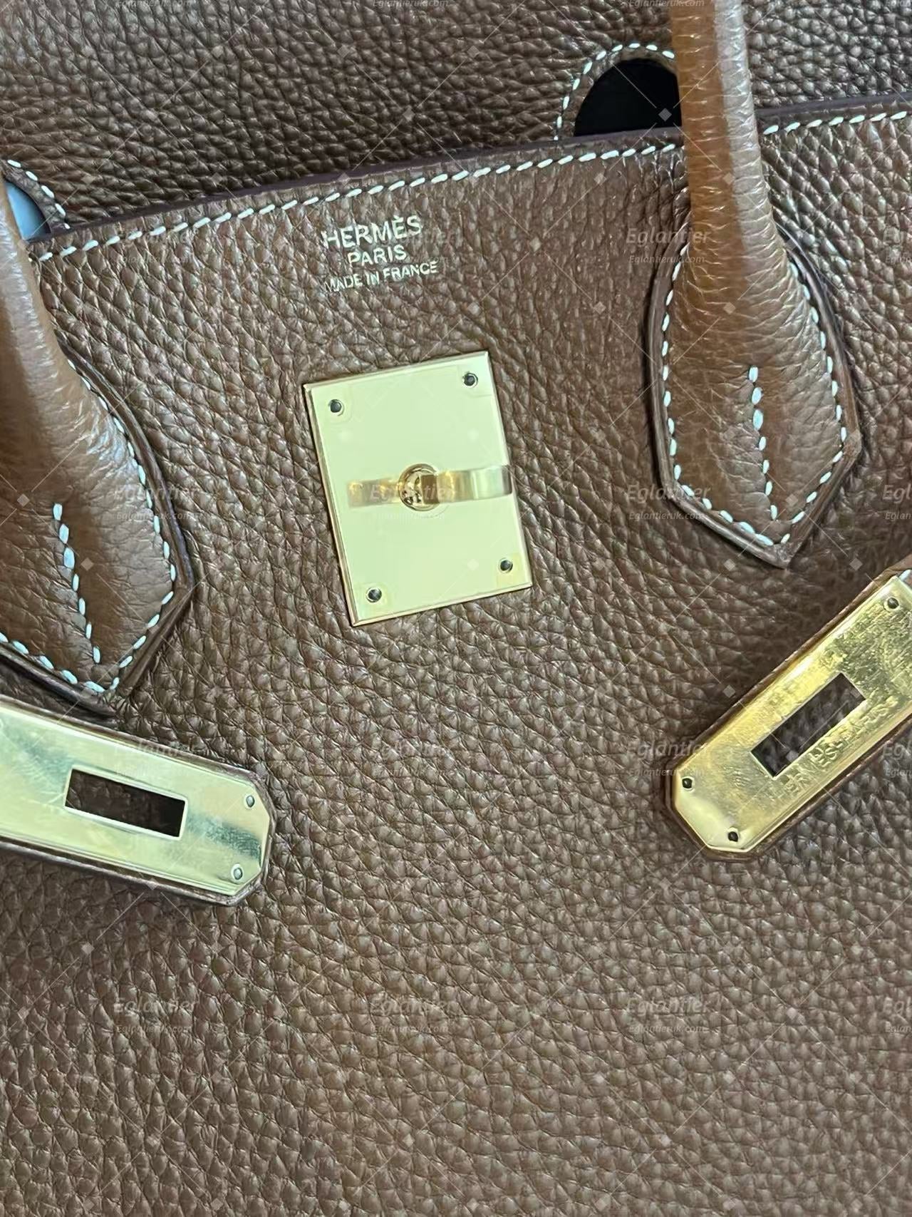 Hermès Birkin 30 Gold Togo Leather Gold Hardware | Authentic Pre-Owned