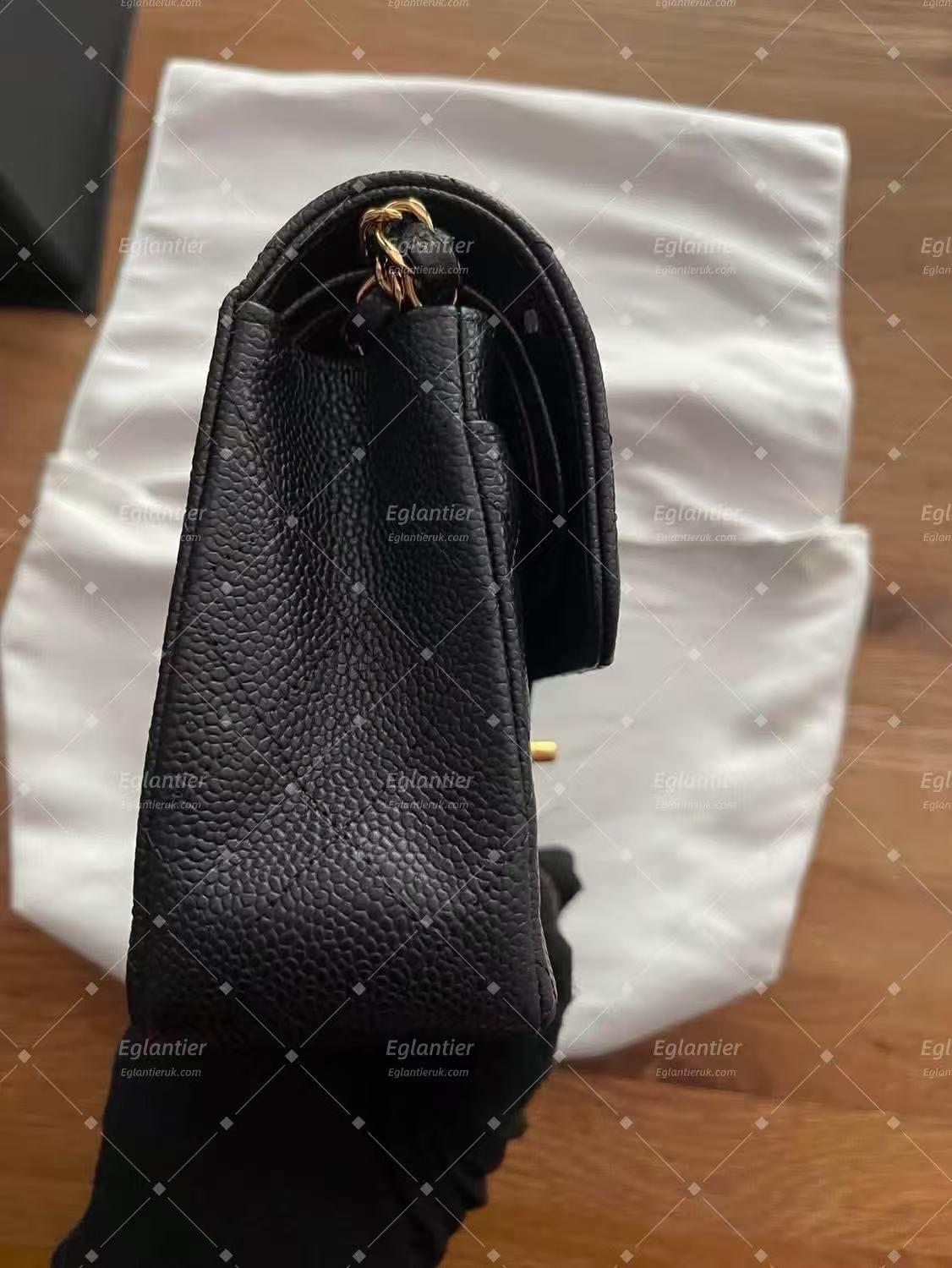 Chanel Classic Double Flap Bag | Small | Caviar Leather | Pre-Owned