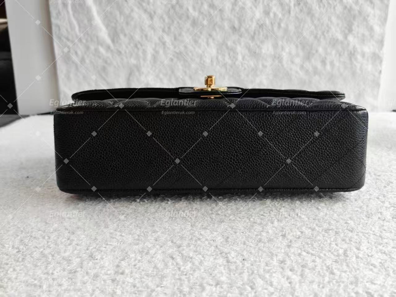 Chanel Timeless Classic Double Flap | Medium | Black Caviar | Gold Hardware | Pre-Owned|