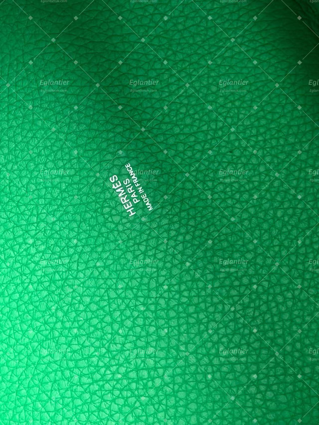 Hermès Picotin Lock 22 Green  Leather Palladium Hardware | Authentic Pre-Owned