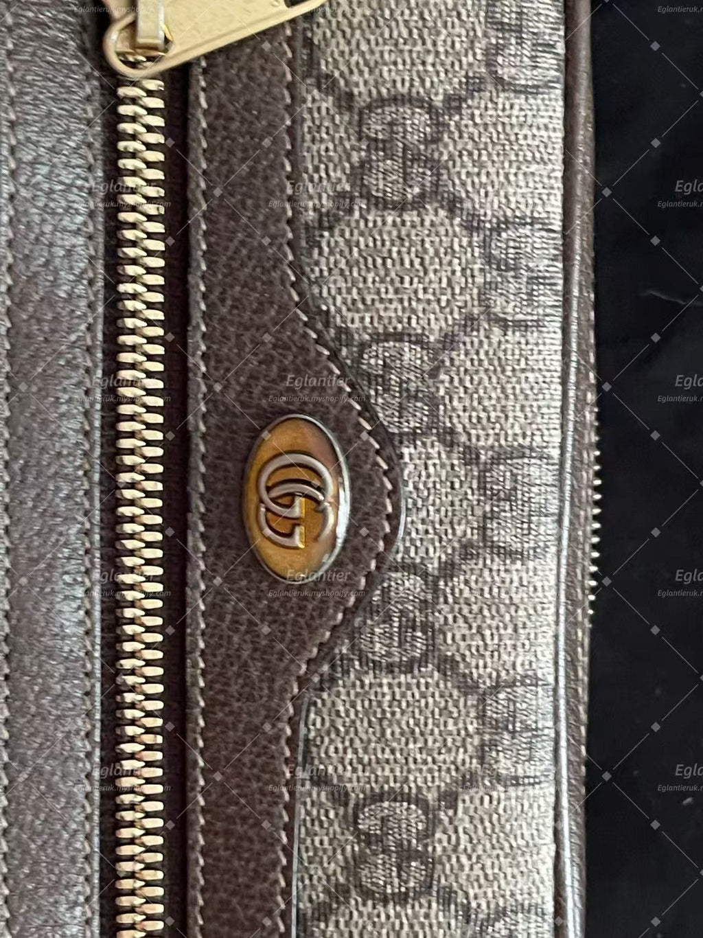 Gucci GG Supreme Monogram Web Small Ophidia Belt Bag